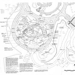 Plan drawing of park site